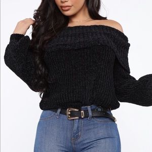 Cute Black Sweater from Fashion Nova